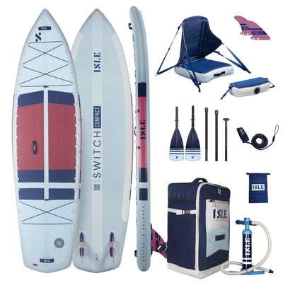 ISLE Switch Compact SUP-Kayak Bundle - IC-DN-NV-PKG