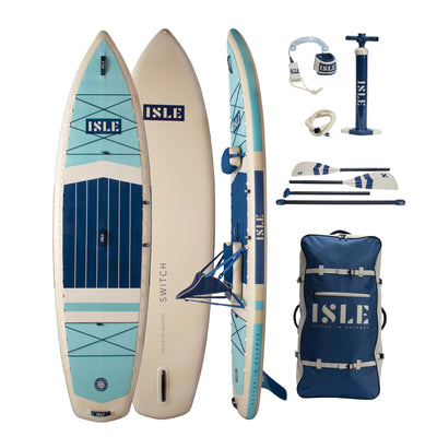 ISLE Switch 3 SUP-Kayak Bundle - AQNV-PKG