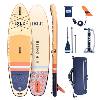ISLE Pioneer 3 Paddle Board - SN-IC-CR-NV-PKG