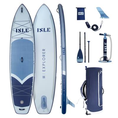 ISLE Explorer 3 Paddle Board - IC-SL-NV-PKG
