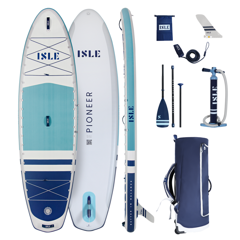 ISLE Pioneer 3 Paddle Board - AQ-NV-PKG